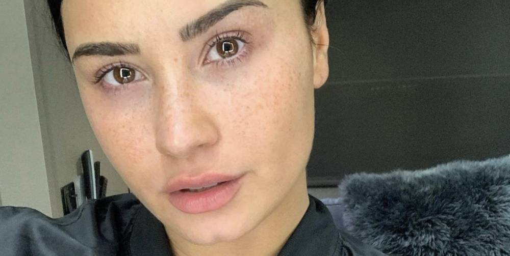 Demi Lovato Shares Her First Makeup-Free Selfie in Years - www.harpersbazaar.com