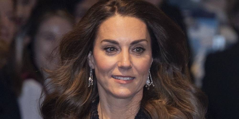 Kate Middleton Borrowed the Queen's Diamond Earrings for Date Night at the Theater with Prince William - www.marieclaire.com