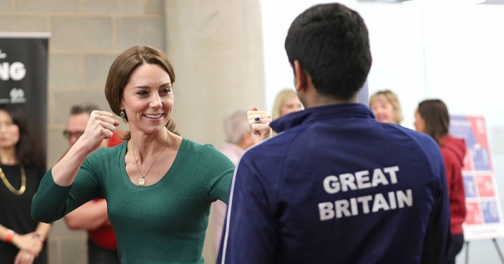 Kate Middleton Gets Sporty! Royal Joins Young Athletes in Track Events at London's Olympic Park - flipboard.com