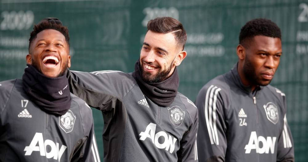 What we spotted in Manchester United training ahead of Club Brugge fixture - www.manchestereveningnews.co.uk - Manchester - Belgium