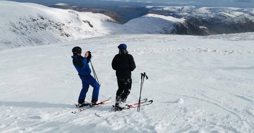 The incredible skiing conditions in the Lake District after last night's heavy snowfall - www.manchestereveningnews.co.uk - Britain - Lake