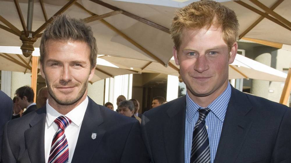 David Beckham Says He's 'Proud' That Prince Harry Is 'Growing Up': 'He's an Amazing Person' (Exclusive) - www.etonline.com - New York - Canada