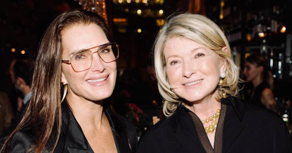 Brooke Shields and Martha Stewart Enjoyed Dinner at the Cantinetta Antinori x Tutto il Giorno Pop-Up in NYC - www.usmagazine.com - Hollywood - Chicago