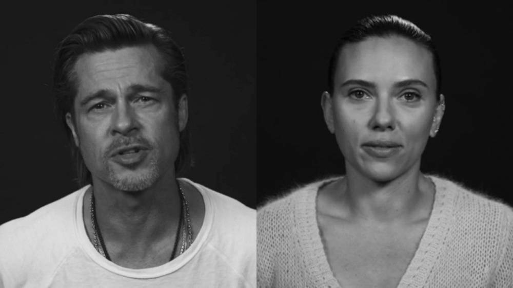 Brad Pitt, Scarlett Johansson and More Celebs Really Want You to Vote: Watch - www.etonline.com - city Sandler