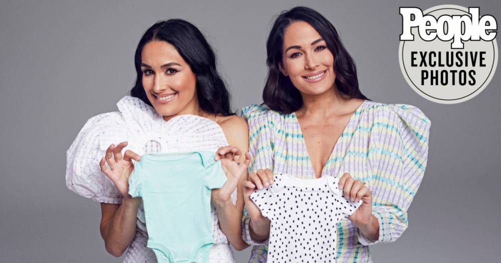 Pregnant Twins Brie and Nikki Bella Dish on Their 'Biggest Craving' and It's Fishy - flipboard.com