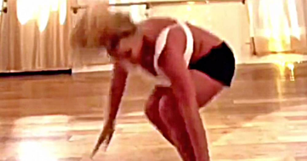 Britney Spears Shares Video of the Exact Moment She Broke Her Foot Dancing: 'Sorry It's Kind of Loud!' - flipboard.com