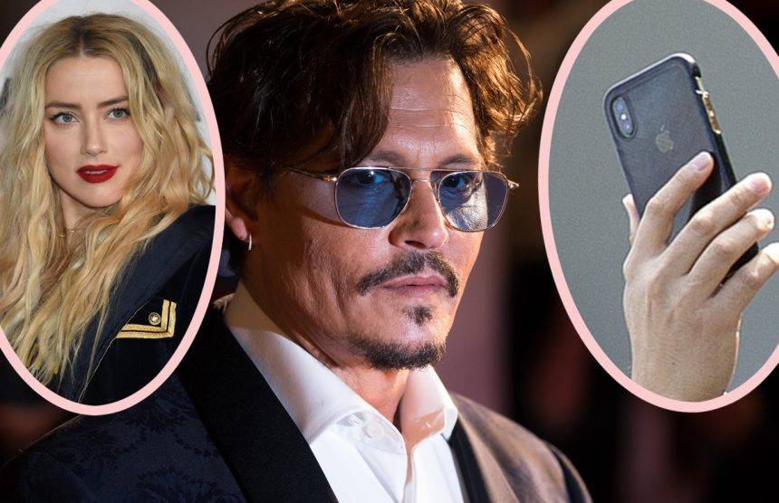 Johnny Depp’s Violent, Bizarre Text Messages Revealed In Court - perezhilton.com