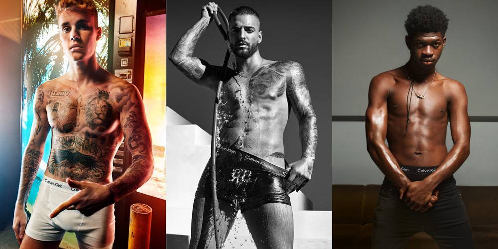 Justin Bieber, Maluma, Lil Nas X & More Strip Down for Hot Calvin Klein Campaign - See the Sexy Pics! - www.justjared.com