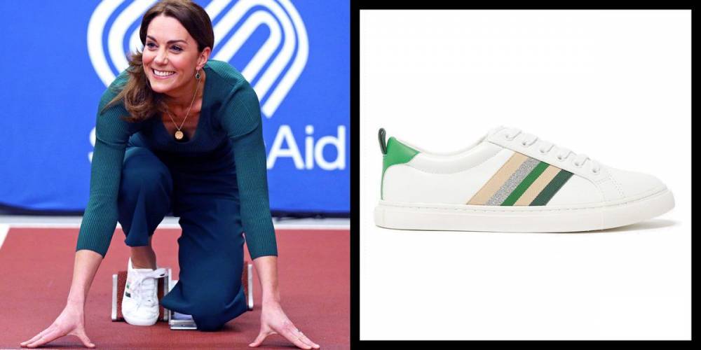 Kate Middleton Does Some Sports in $38 Sneakers - www.marieclaire.com