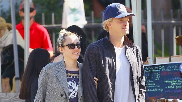 Miley Cyrus Reveals The Sexy Way She’s Helping Cody Simpson Improve In The Recording Studio - hollywoodlife.com