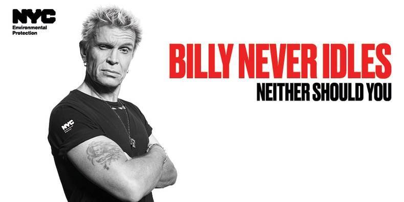 Billy Idol Is the Face of NYC’s New Anti-Idling Campaign - pitchfork.com - New York