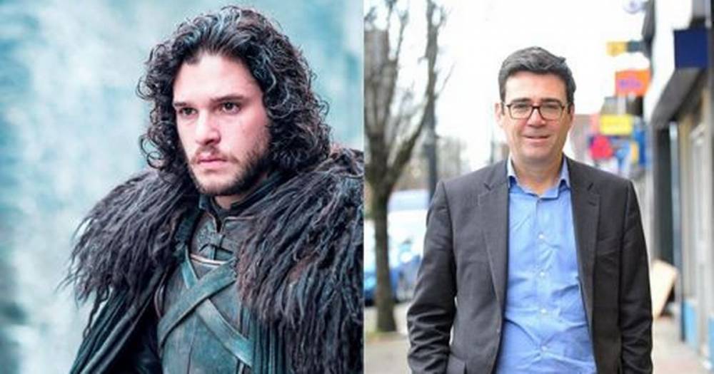 King of the North? Andy Burnham jokes about Game of Thrones-style future - with him wearing the crown - www.manchestereveningnews.co.uk - Britain - Manchester