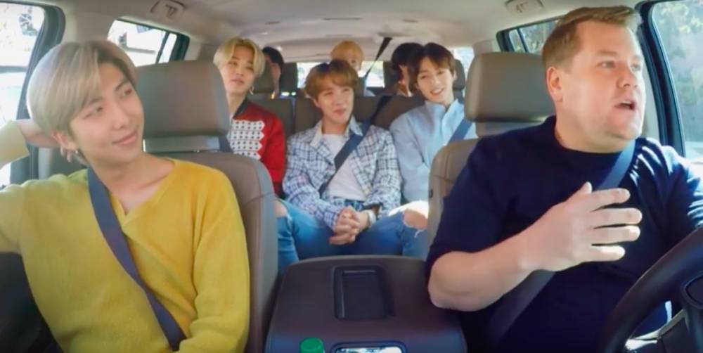 BTS' Carpool Karaoke Is the Funniest Joy Ride You'll See All Day - www.elle.com - Britain - North Korea