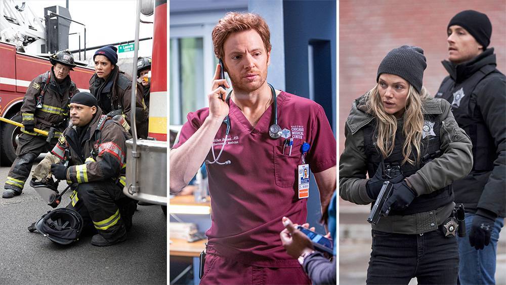 ‘Chicago Fire’, ‘Chicago P.D.’ & ‘Chicago Med’ All Renewed For 3 More Seasons By NBC - deadline.com - Chicago
