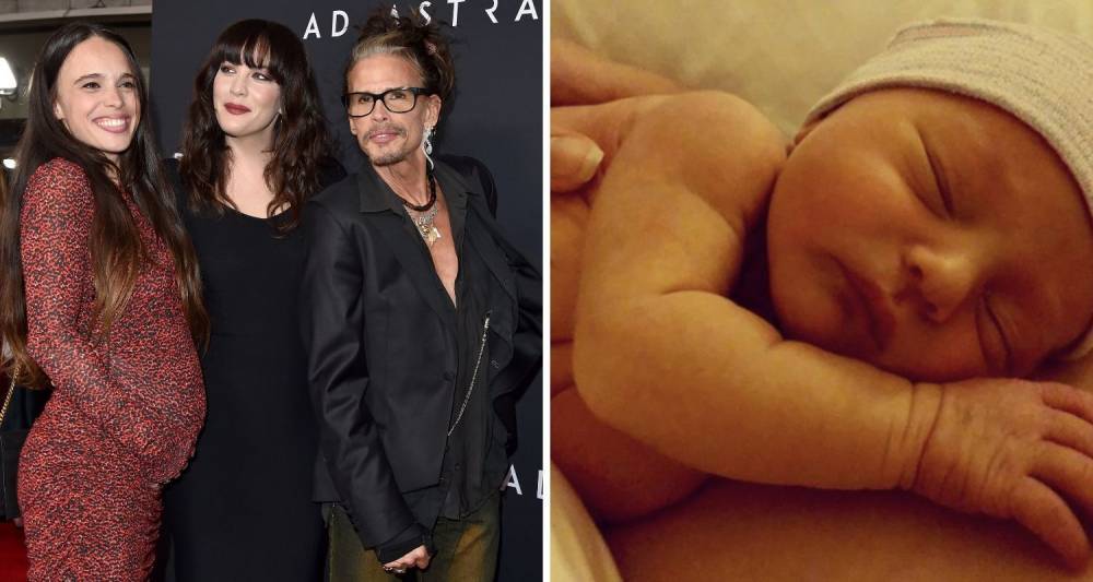 Aerosmith's Steven Tyler's daughter Chelsea welcomes first baby - www.who.com.au - county Foster