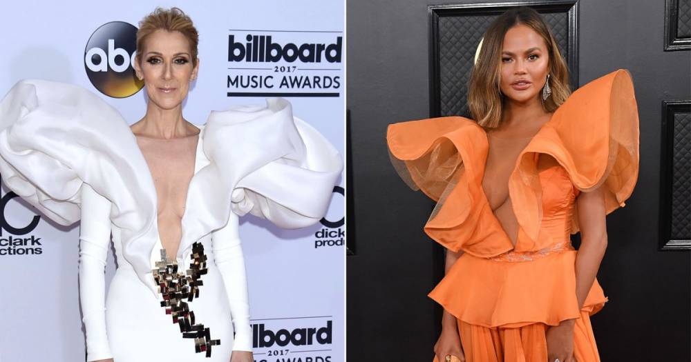 Celine Dion’s Been Inspiring Celebs on the Red Carpet Since the ’90s — See 5 Top Twinning Moments! - www.usmagazine.com
