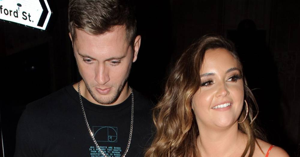 Jacqueline Jossa and husband Dan Osborne look more loved-up than ever while leaving her clothing launch party - www.ok.co.uk - London