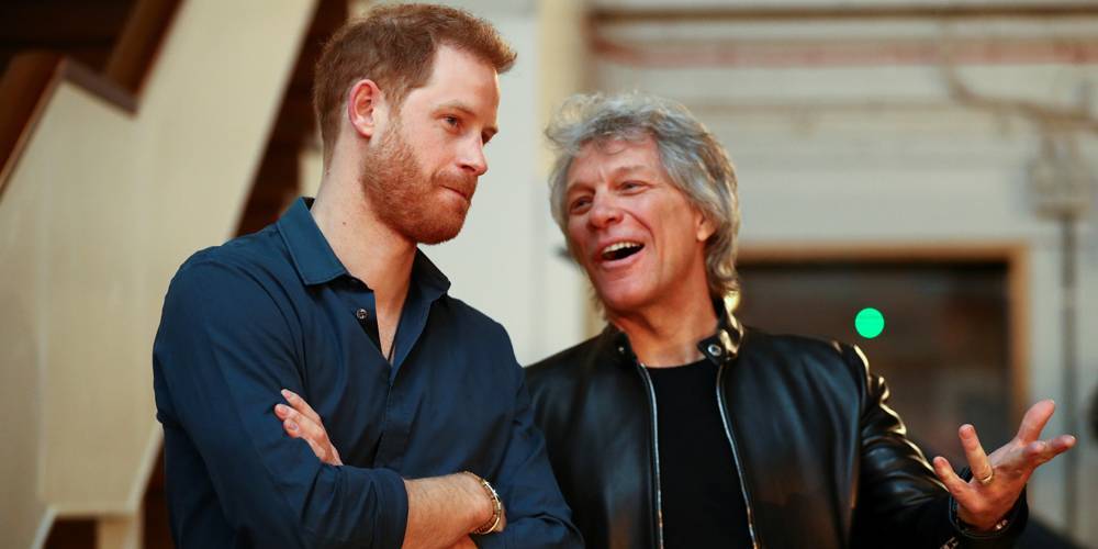 Prince Harry & Jon Bon Jovi Visit Abbey Road Studios to Record a Song Together for an Important Cause! - www.justjared.com - Netherlands - Choir