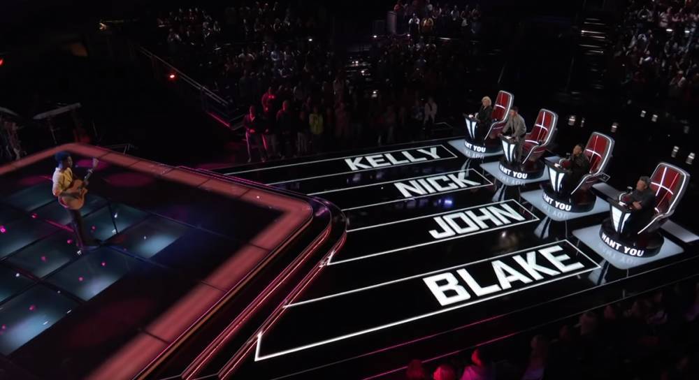 Watch ‘The Voice’ Contestant Thunderstorm Artis Get All Four Judges To Turn Their Chairs In A Sneak Peek Of Monday’s Episode - etcanada.com