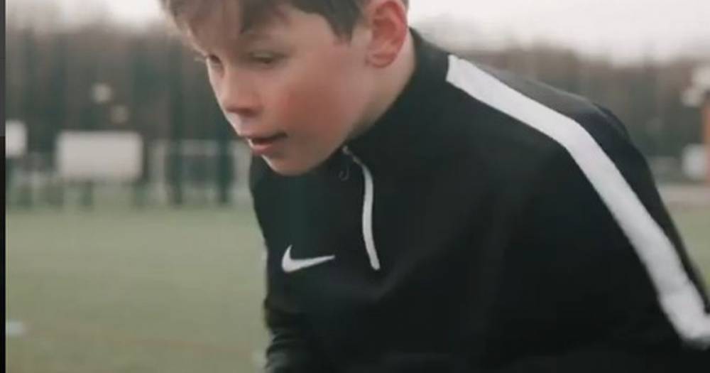 Wayne Rooney's son Kai follows in dad's footsteps as he shows off his football skills - www.manchestereveningnews.co.uk - Manchester