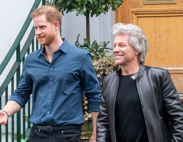 Prince Harry and Jon Bon Jovi Hit the Studio for a Good Cause - www.eonline.com - London - Choir