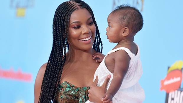 Gabrielle Union Gushes Over Daughter Kaavia, 2, Making Funny Faces While Getting Her Hair Done - hollywoodlife.com