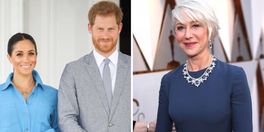 Helen Mirren Says the Sussexes Were "Absolutely Right" to Leave Royal Life Behind - www.harpersbazaar.com