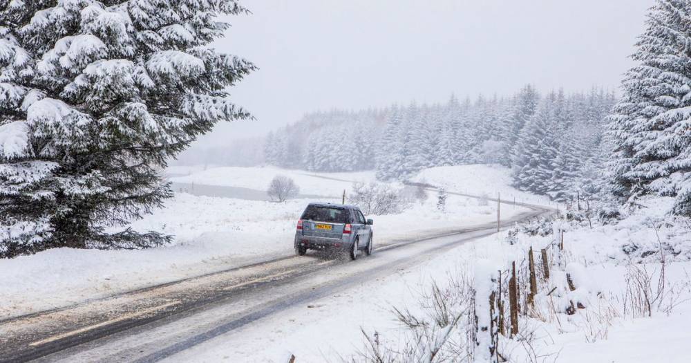 Monster weather storm to dump foot of snow on Scotland over weekend - www.dailyrecord.co.uk - Britain - Spain - Scotland