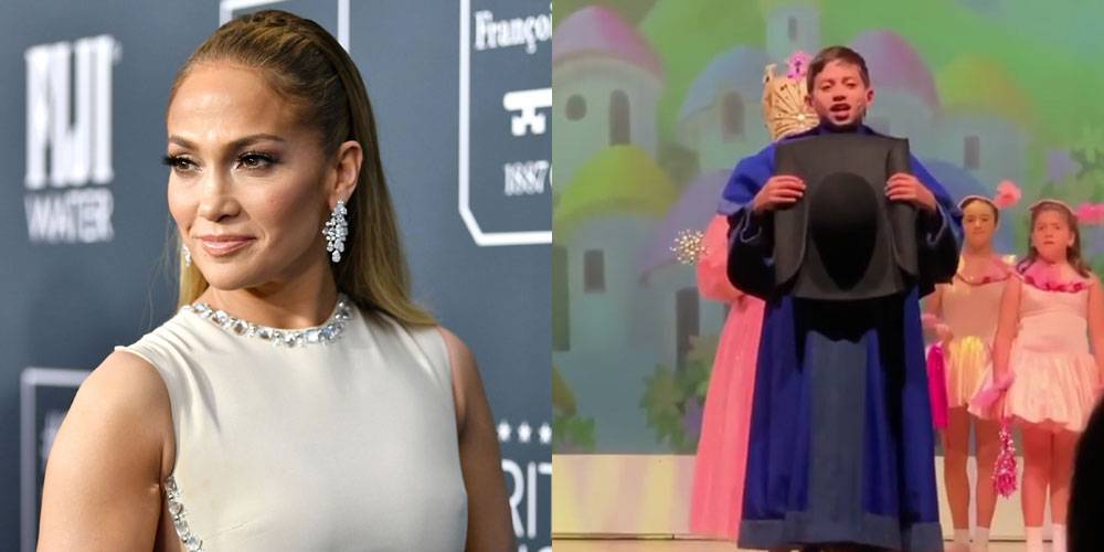 Jennifer Lopez Shares Video of Son Max Playing a Munchkin in 'Wizard of Oz' School Play! - www.justjared.com