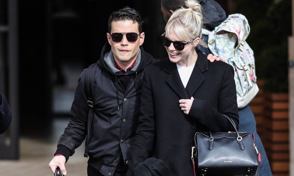 Rami Malek & Lucy Boynton Make Such a Cute Couple While Stepping Out in Paris! - www.justjared.com - France