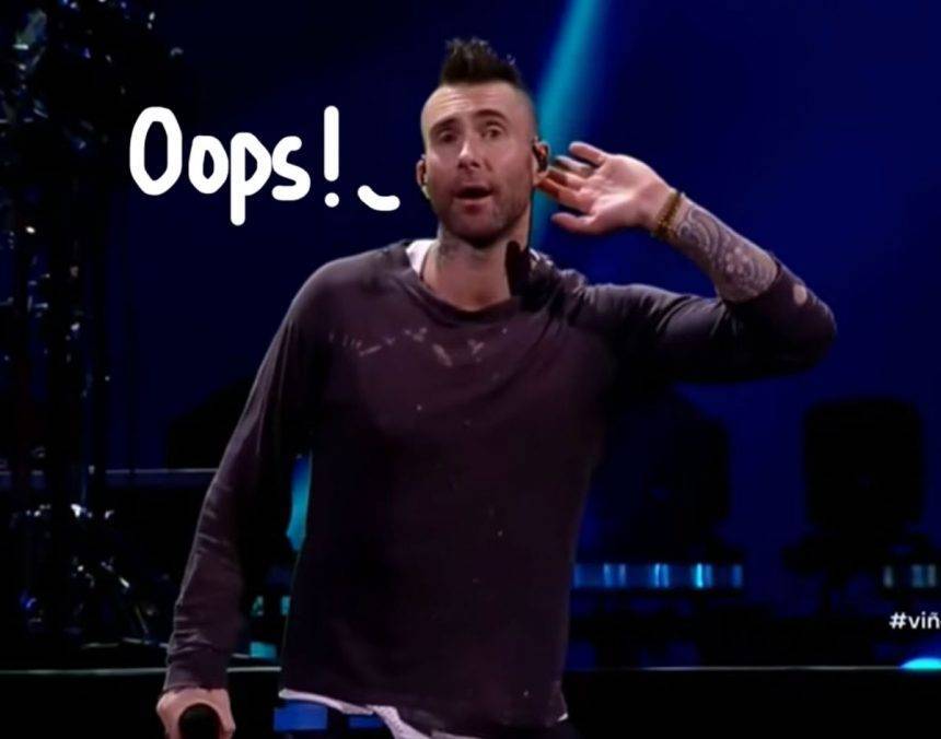 Adam Levine Apologizes After ‘Unprofessional’ Maroon 5 Performance In Chile Leaves Fans PISSED! - perezhilton.com - USA - Chile