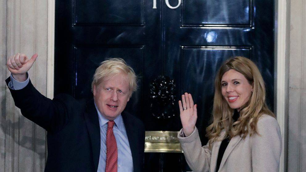British leader Boris Johnson, girlfriend expecting baby - abcnews.go.com - Britain