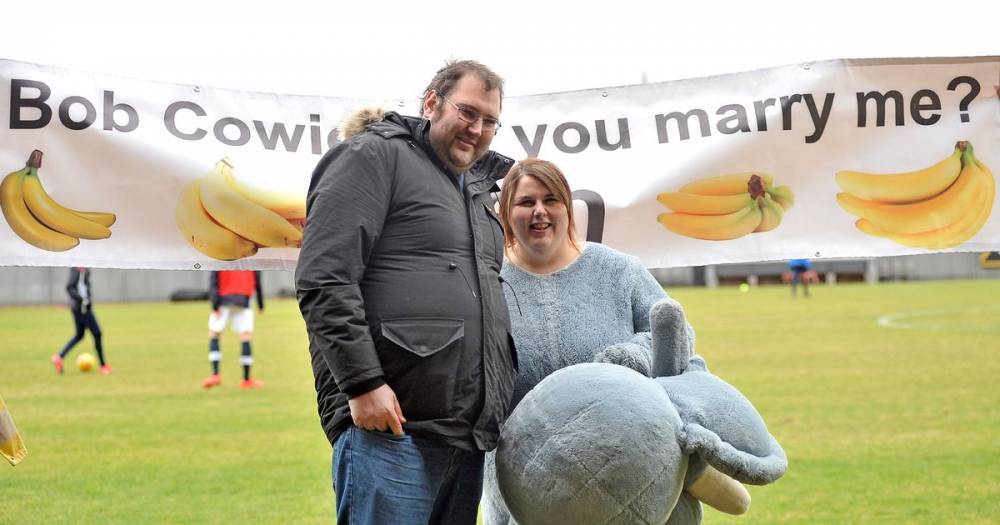 Dumbarton FC female mascot proposes to boyfriend in sweet leap year tradition - www.dailyrecord.co.uk - Scotland