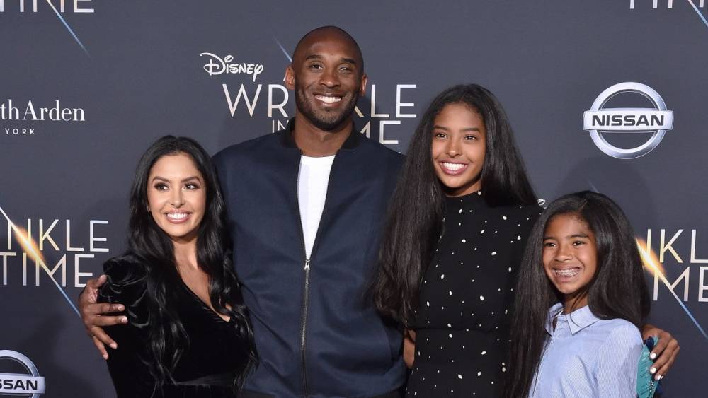 Vanessa Bryant Thanks Fan for Artwork of Late Daughter Gianna 'Happy Again' and Wearing Kobe's Jersey - www.etonline.com