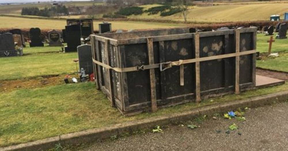 Mum of Scots war hero horrified after finding container dumped on his grave - www.dailyrecord.co.uk - Iraq - city Aberdeen