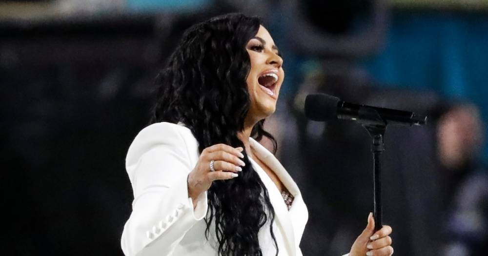 Demi Lovato Gives a Powerful Performance of the ‘Star Spangled Banner’ at the 2020 Super Bowl - www.usmagazine.com - USA - Miami - San Francisco - Kansas City
