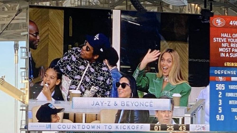 Beyoncé, JAY-Z and Blue Ivy Are One Stylish Family at 2020 Super Bowl - www.etonline.com - Miami - Florida - San Francisco - Kansas City
