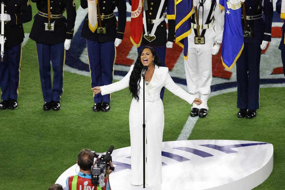 Demi Lovato's Super Bowl National Anthem Performance Was 10 Years in the Making - www.tvguide.com