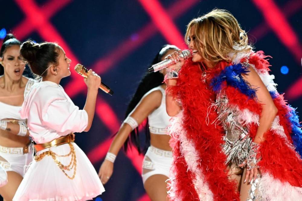 Yes, That Was J. Lo's Daughter With Her on the Super Bowl Stage - www.tvguide.com