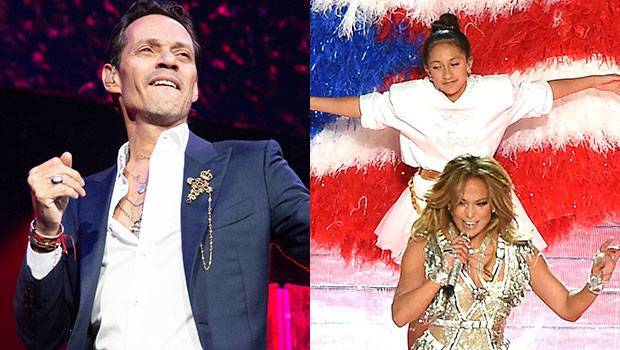 Marc Anthony Sends Love To Daughter Emme, 11, After She Performs With Mom J.Lo - hollywoodlife.com