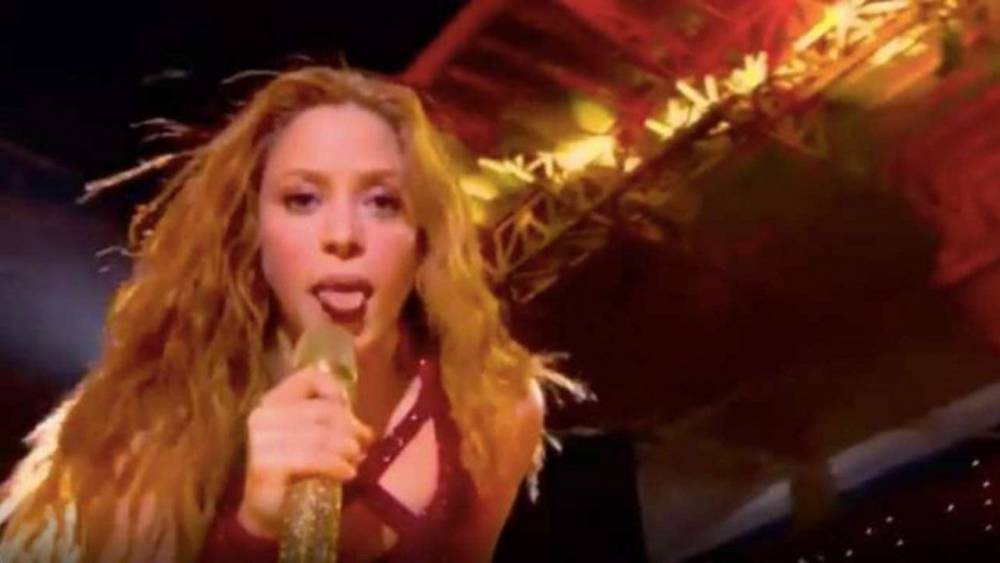Shakira's Tongue Inspires Biggest Super Bowl Meme -- Here's the Meaning Behind It - www.etonline.com
