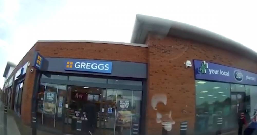 'Feel the power. Feel the f-ing roar'.... dashcam footage catches garage workers using customer's car to go to Greggs - www.manchestereveningnews.co.uk