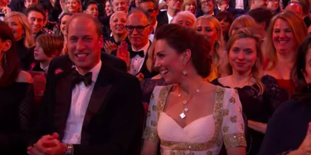 Brad Pitt Joked About Prince Harry in Front of William and Kate at the BAFTAs - www.cosmopolitan.com - Hollywood
