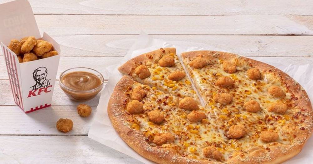 KFC and Pizza Hut join forces to create a popcorn chicken pizza - and fans are excited - www.manchestereveningnews.co.uk - Britain