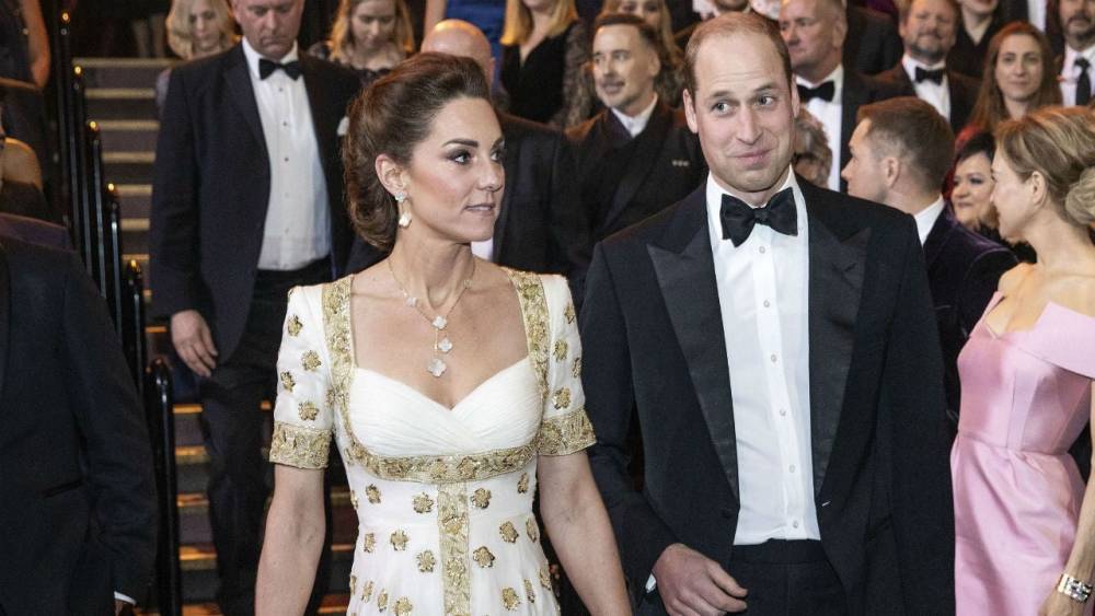 Kate Middleton and Prince William React to Brad Pitt's Prince Harry BAFTAs Joke: Watch - www.etonline.com - Britain