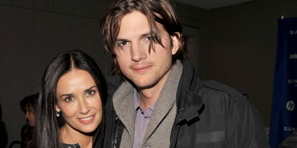 Ashton Kutcher Insists There Is "No Badness" Between Him and Demi Moore - www.cosmopolitan.com