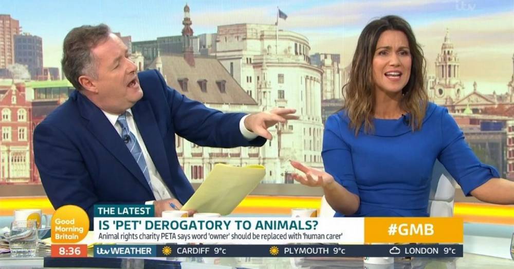 Susanna Reid forced to shout over Piers Morgan during ‘painful’ GMB debate - www.manchestereveningnews.co.uk - Britain