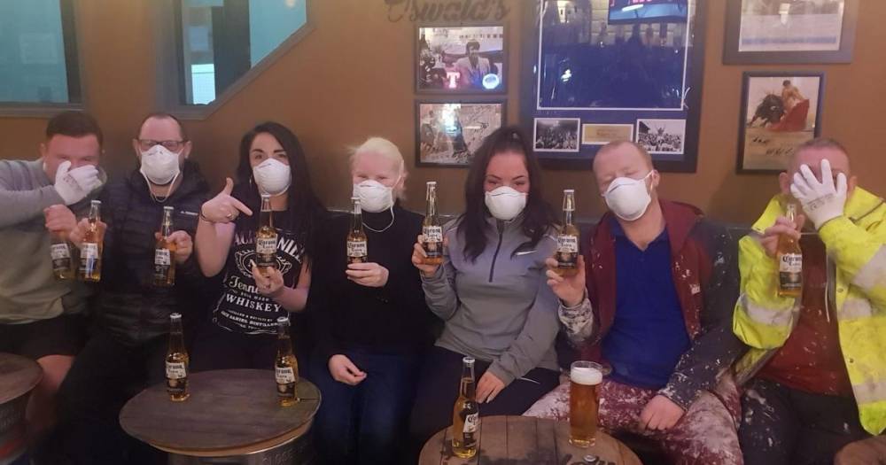 Glasgow bar offers free face masks with bottles of Corona after coronavirus outbreak - www.dailyrecord.co.uk - city Glasgow