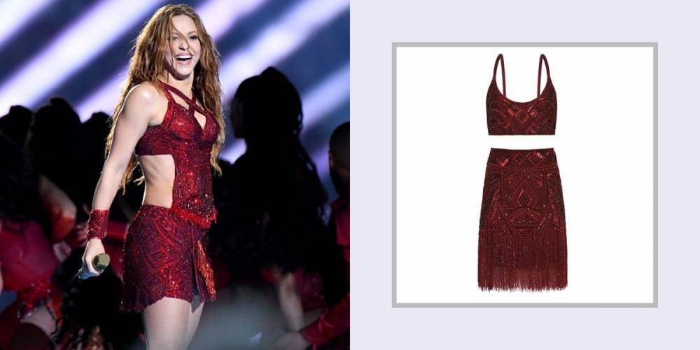 Dundas, Which Made Shakira's Super Bowl Outfit, Has a Similar Look on Sale - www.marieclaire.com - Miami