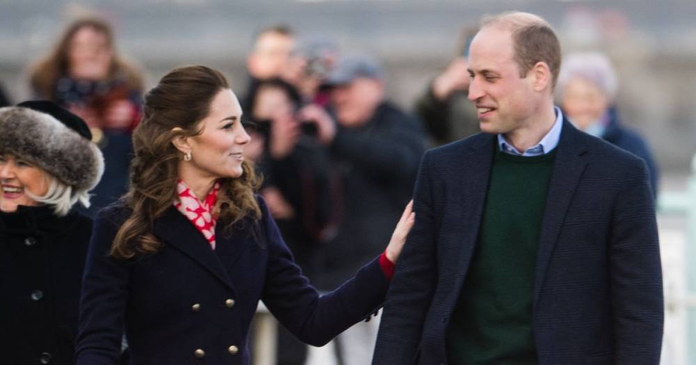 Kate Middleton affectionately touches husband Prince William during royal visit to Wales - www.ok.co.uk
